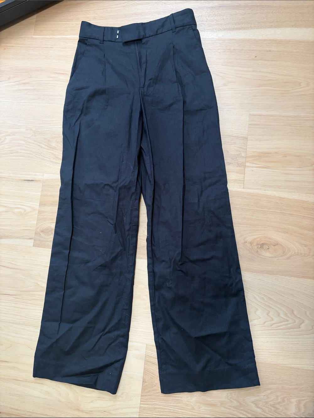High Waisted Banana Republic Black women's Dress Pants - Straight Leg